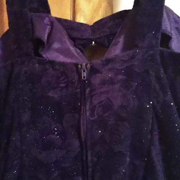 Beautiful NWT Sparkly Purple Party 👗 Dress - Picture 7 of 8